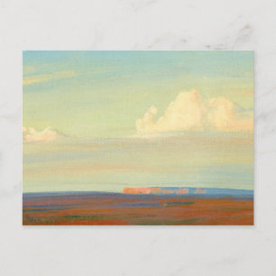 Cartão Postal Terra Navajo, Sudoeste de Chinle por Maynard Dixon