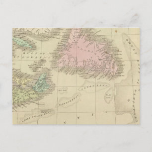 Cartão Postal Terra Nova, Nova Escócia e New Brunswick