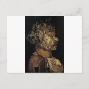 Cartão Postal Terra por Giuseppe Arcimboldo