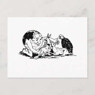 Cartão Postal TERRA - Proteger a vida selvagem