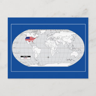 Cartão Postal Terra, Você Está Aqui
