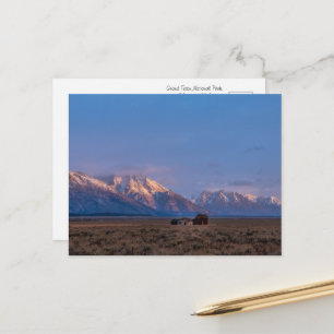 Cartão Postal Terras Abertas de Grand Teton