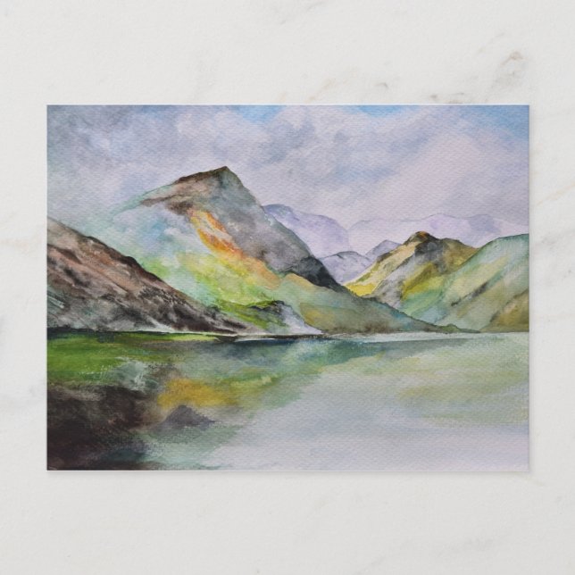 Cartão Postal Terras Altas da Escócia (Frente)