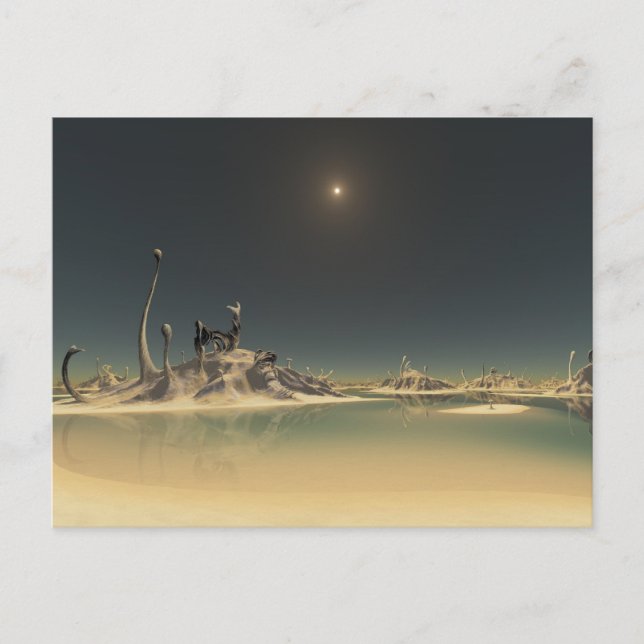 Cartão Postal Terras Proibidas (Frente)