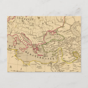 Cartão Postal Terre aux trois fils de Noe