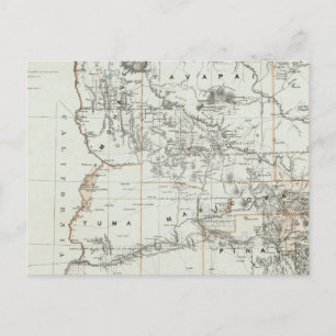 Cartão Postal Território Da Arizona