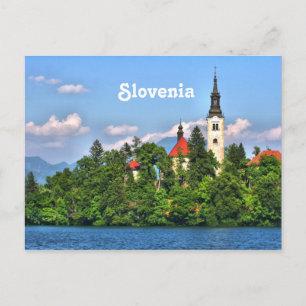 Cartão Postal Território da Eslovênia