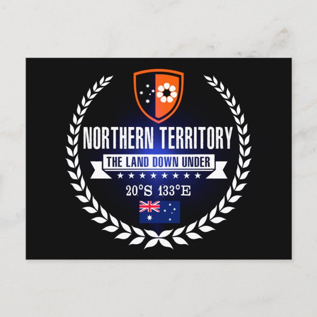Cartão Postal Território norte (Frente)
