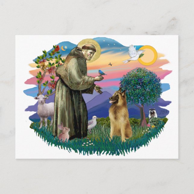 Cartão Postal Tervuren Belga (Frente)