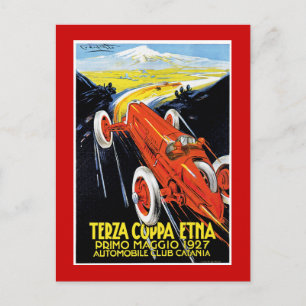 Cartão Postal Terza Coppa Etna