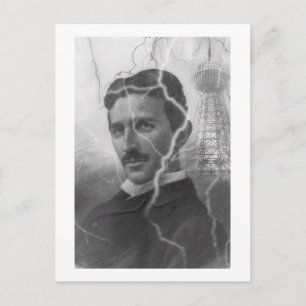 Cartão Postal Tesla, O Homem Relâmpago