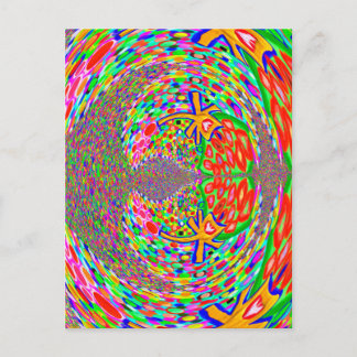 Cartão Postal Tesouro escondido sob Mar - Mitologia Indiana