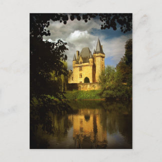 Cartão Postal Tesouro francês (Chteau de Clrans, Prigord)
