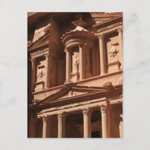 Cartão Postal tesouro petra antigo