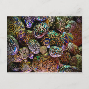 Cartão Postal Tesouros do coração por Julie Ann Stricklin