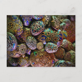 Cartão Postal Tesouros do coração por Julie Ann Stricklin