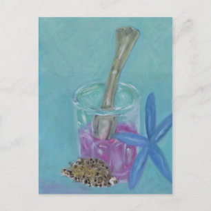 Cartão Postal Tesouros do mar