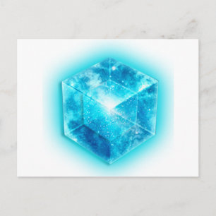 Cartão Postal Tesseracto, Hipercubo 4D, Hipercubo