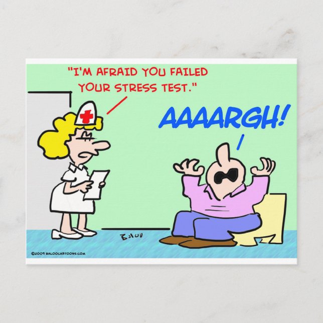 Cartão Postal teste de esforço aaaaaaaaaaaaarh (Frente)