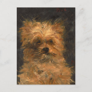 Cartão Postal Tête du Chien "Bob" Édouard Manet