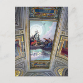 Cartão Postal Teto do Museu do vaticano em Roma, Itália Cartão-p