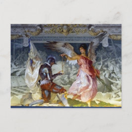 Cartão Postal Teto no Museu do Vaticano