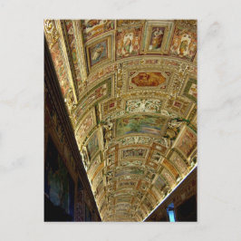 Cartão Postal Teto no Museu do Vaticano, Cartaz na Itália de Rom
