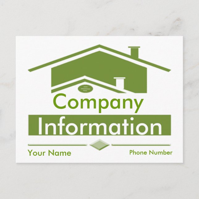 Cartão Postal Teto Verde Obrigado (Frente)