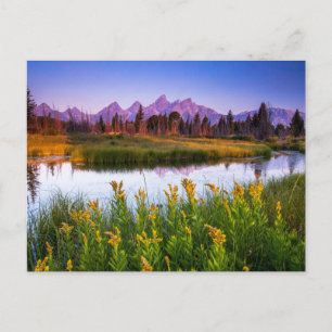 Cartão Postal Teton Sunrise