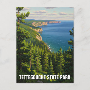 Cartão Postal Tettegouche State Park Minnesota Viagem