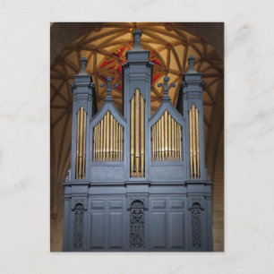 Cartão Postal Tewkesbury Abbey organ,  UK postcard