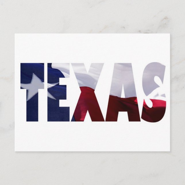 Cartão Postal Texas (Frente)