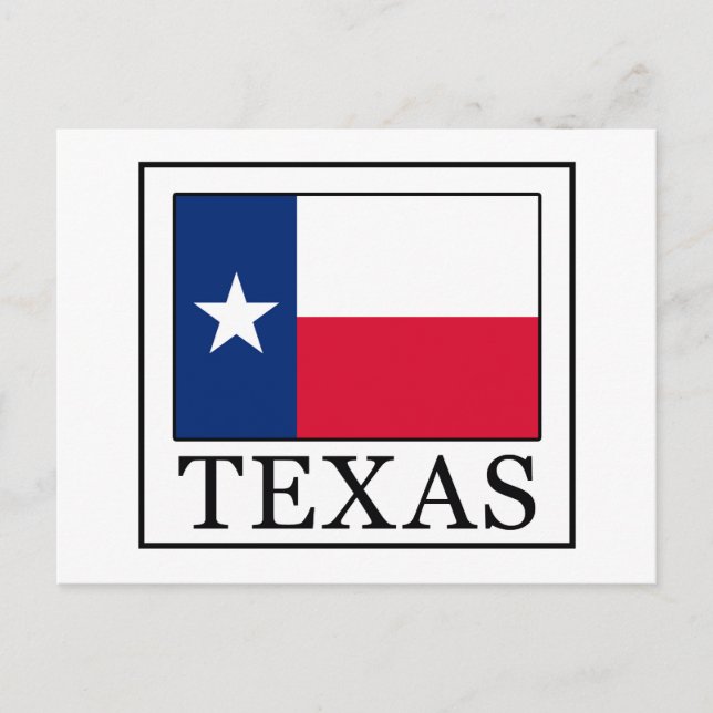 Cartão Postal Texas (Frente)