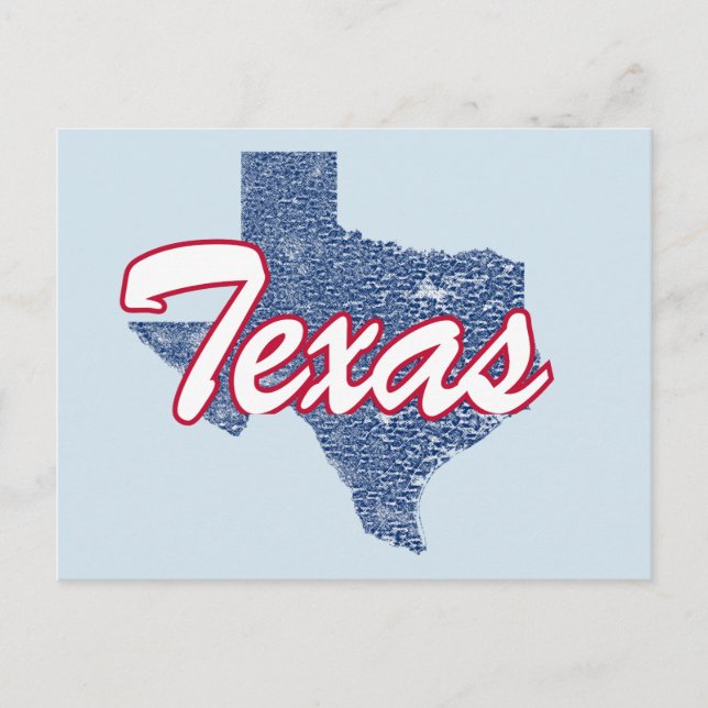 Cartão Postal Texas (Frente)