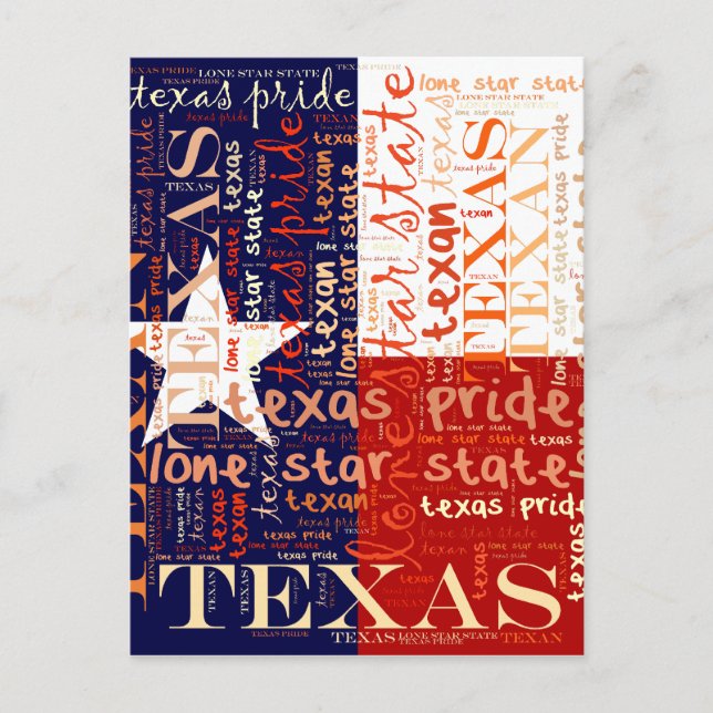 Cartão Postal Texas (Frente)