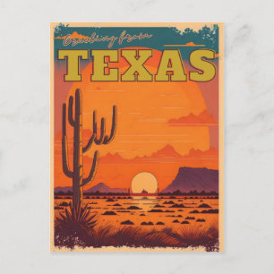 Cartão Postal Texas