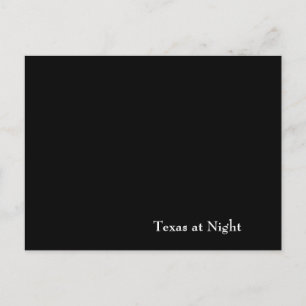 Cartão Postal Texas à noite