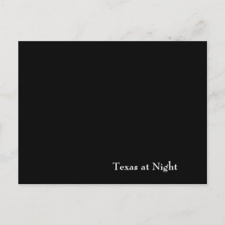 Cartão Postal Texas à noite