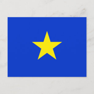 Cartão Postal Texas, Bandeira do Texas (1836–1839)
