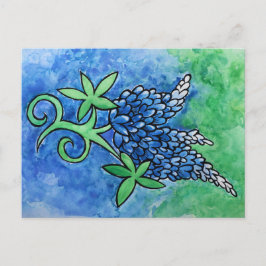 Cartão Postal Texas Bluebonnets