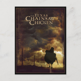 CARTÃO POSTAL TEXAS CHAINSAW CHICKEN