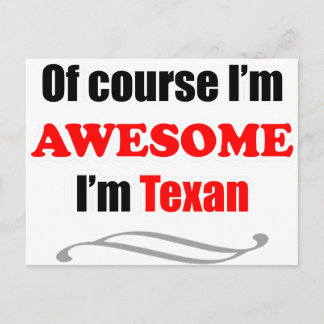 Cartão Postal Texas é impressionante
