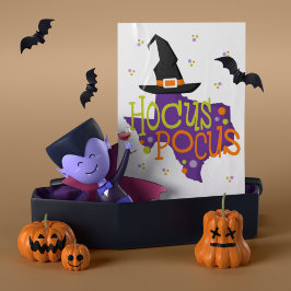 Cartão Postal Texas Hocus Pocus Halloween