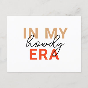 Cartão Postal Texas Howdy Era