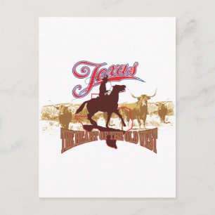Cartão Postal Texas - O Coração do Oeste