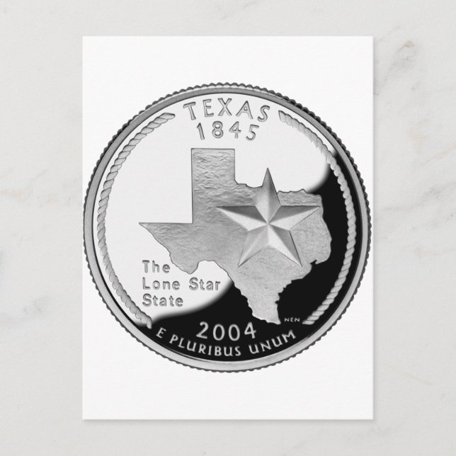 Cartão Postal Texas Quarter (Frente)