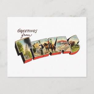 Cartão Postal Texas TX
