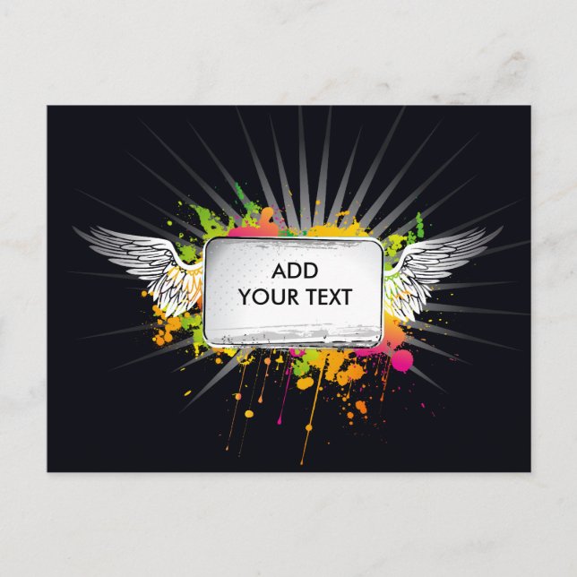 Cartão Postal Texto de Flexibilização (Frente)