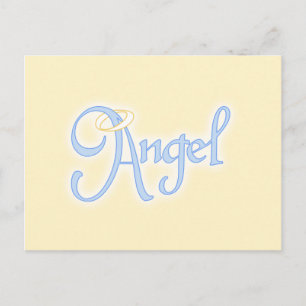 Cartão Postal Texto do Anjo