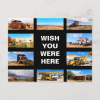 Texto editável - Foto múltipla do Outback Austráli